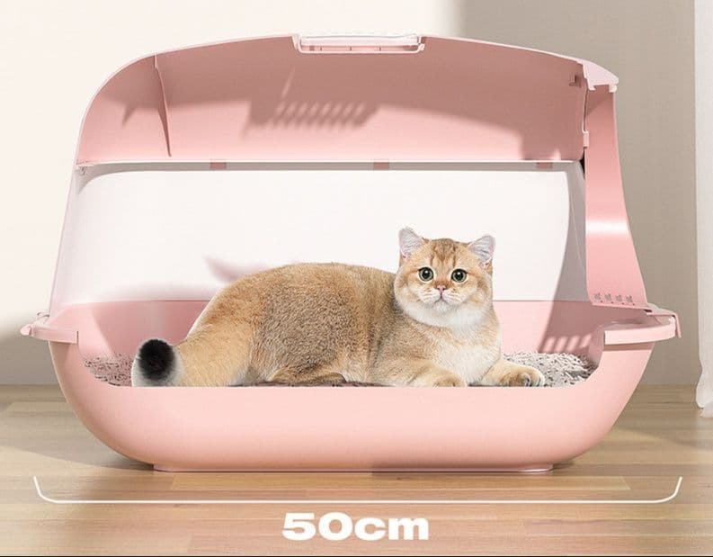 猫トイレ 全封鎖型大容量猫トイレ消臭除菌システム