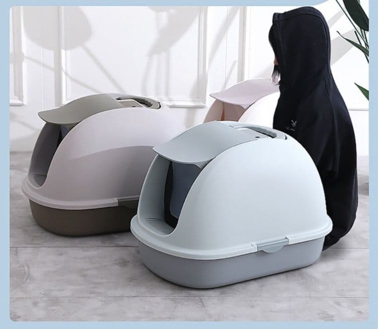 猫トイレ 大型全密閉式ドーム型猫トイレ