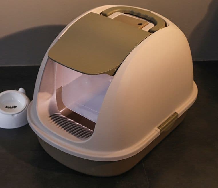 猫トイレ 大型全密閉式ドーム型猫トイレ